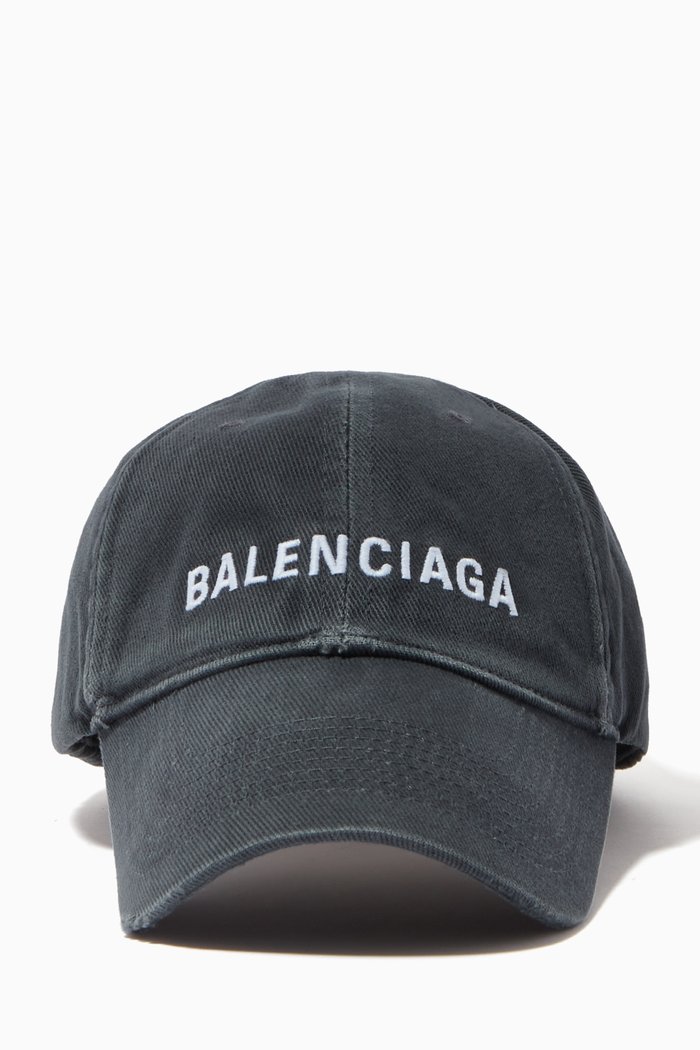 

Logo Cap in Cotton Drill, Grey