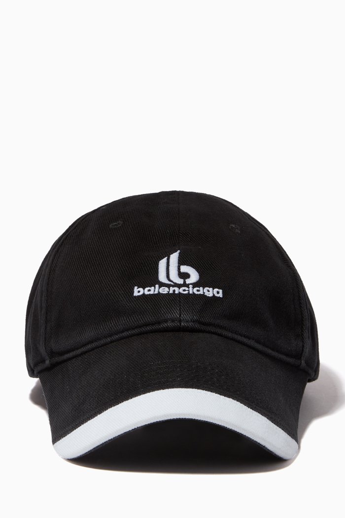 

Double B Cap in Organic Cotton Drill, Black