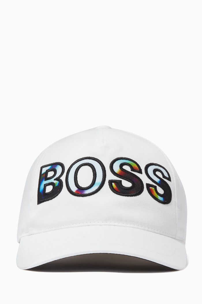 

FDigital Cap in Cotton Twill, White