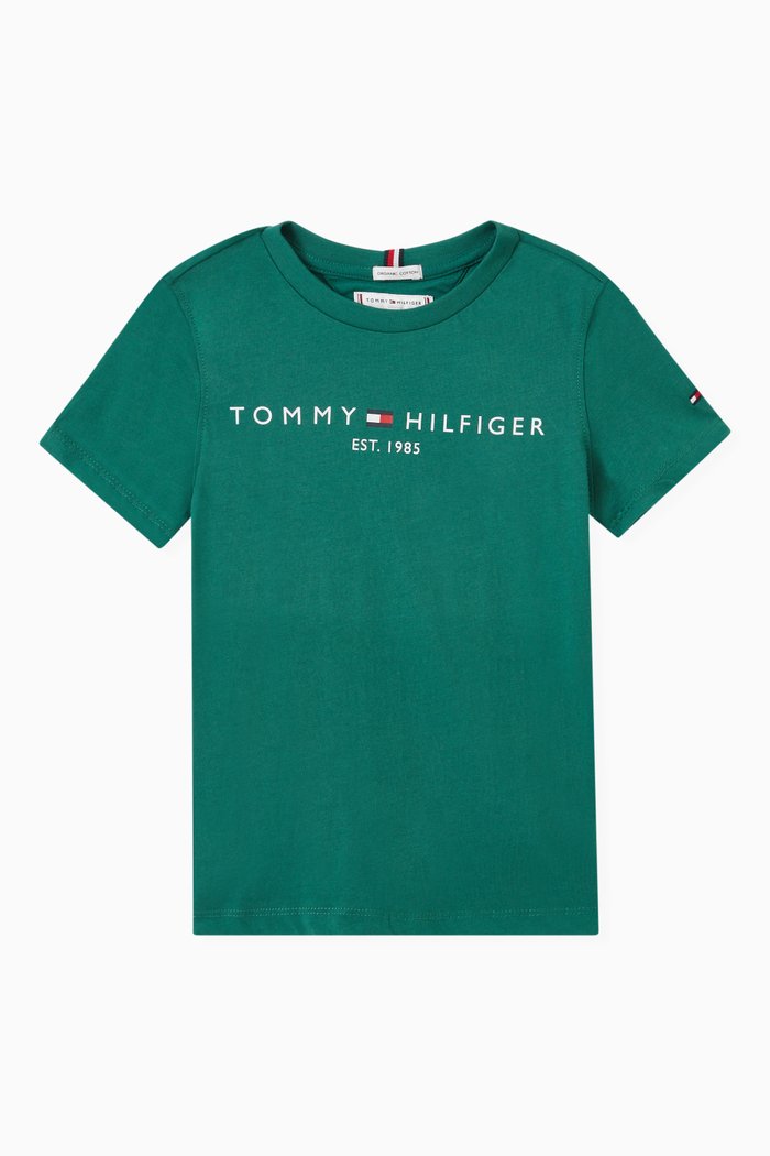

Essential T-shirt in Organic Cotton Jersey, Green