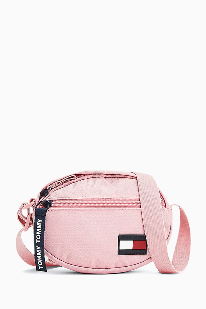

Crossbody Bag in Canvas, Pink