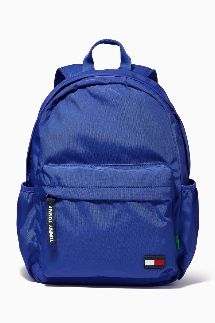 Backpack in Recycled Canvas, Purple