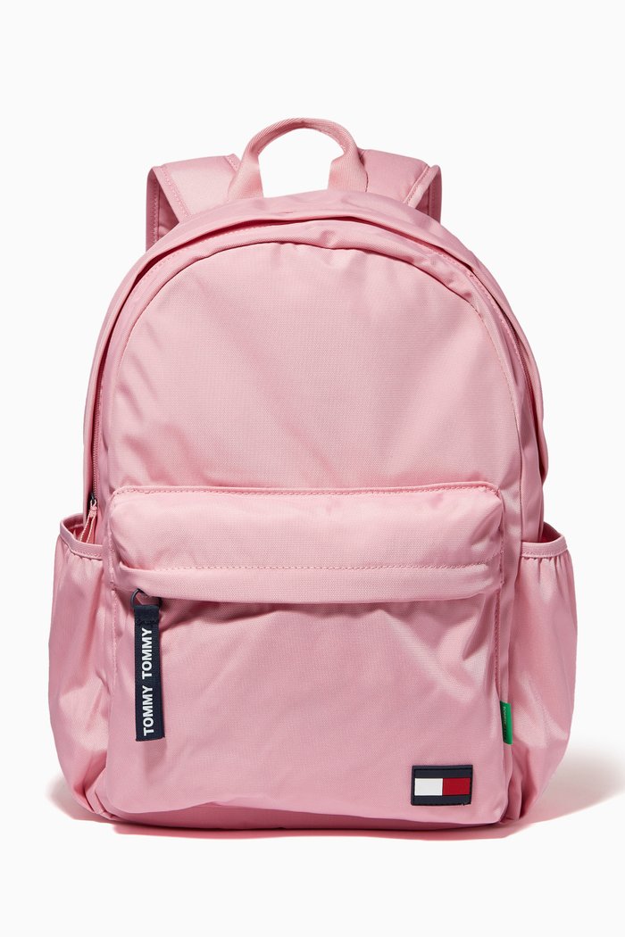 

Backpack in Recycled Canvas, Pink