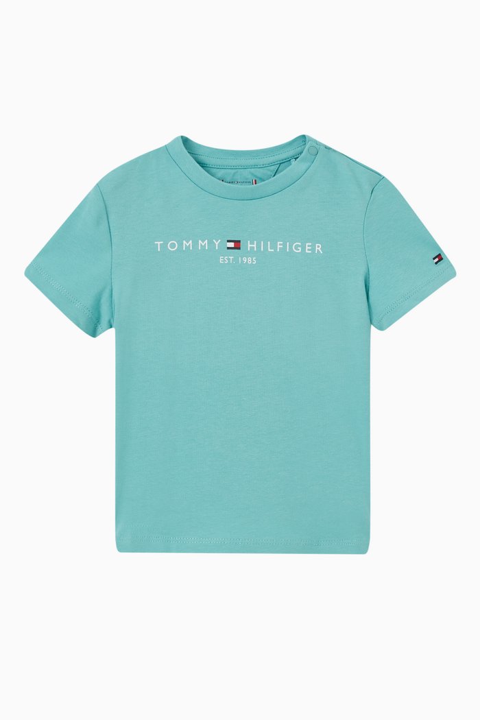 

Essential T-shirt in Organic Cotton Jersey, Blue