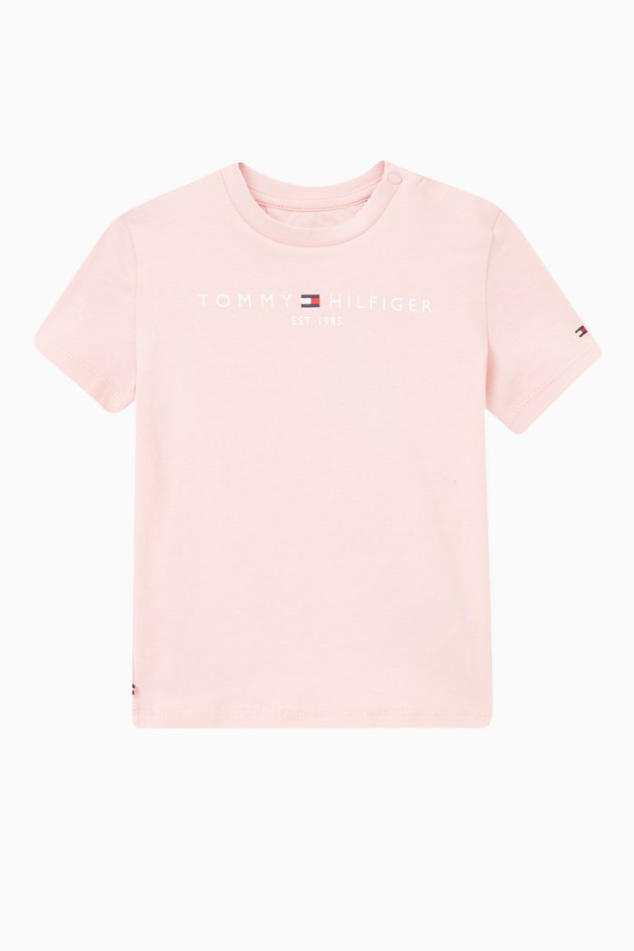 

Essential T-shirt in Organic Cotton Jersey, Pink