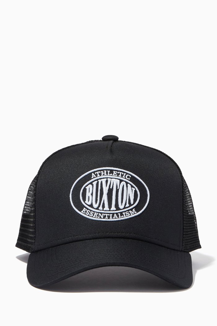 

Crest Trucker Cap in Nylon Twill, Black