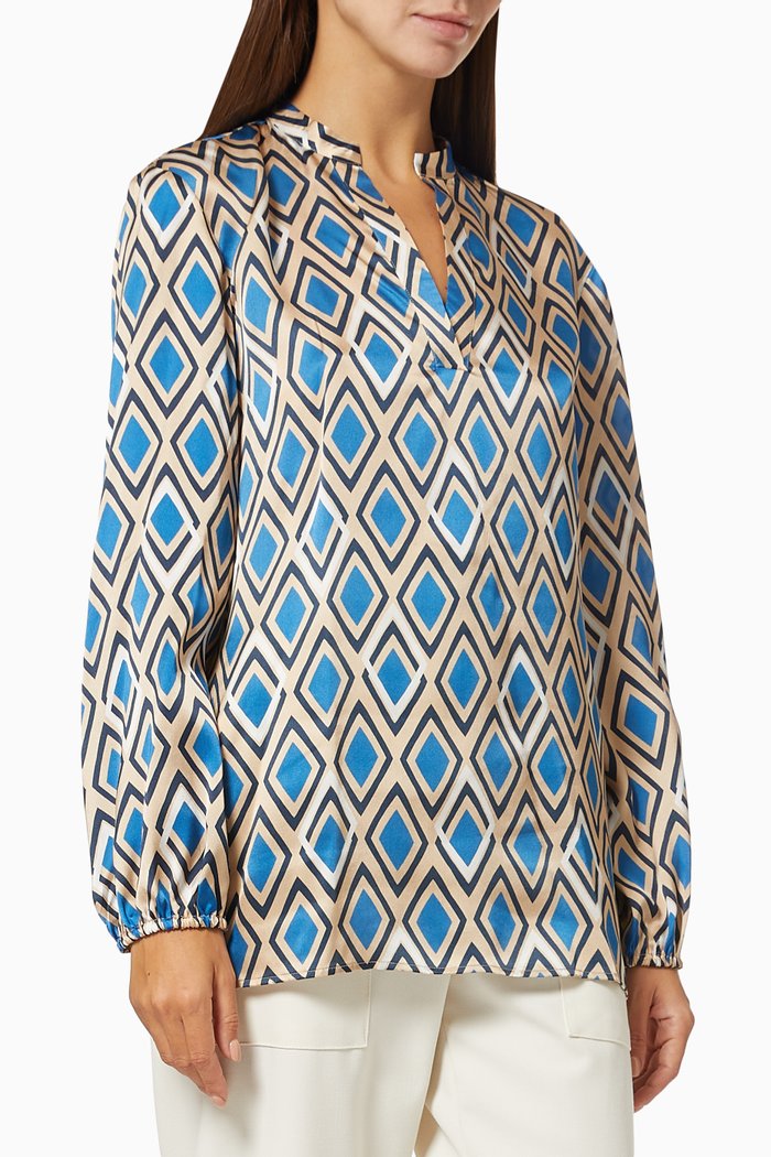 Mode Shirt in Silk, Neutral