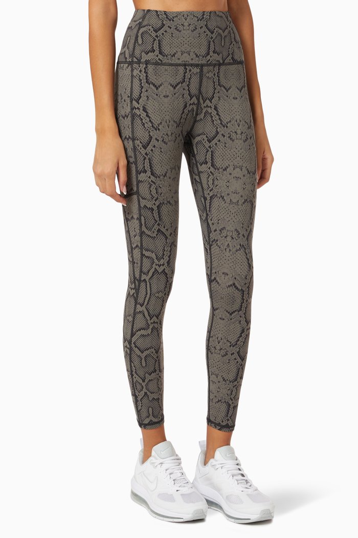 

Let's Go High Rise Leggings 25 in Nylon, Grey