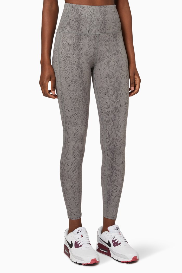 

Let's Go High Rise Leggings 25 in Nylon, Grey