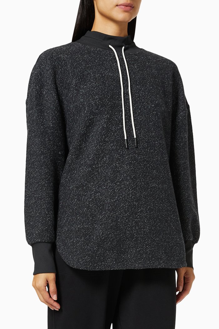 

Sullivan Sweatshirt in Flecked Fleece, Grey