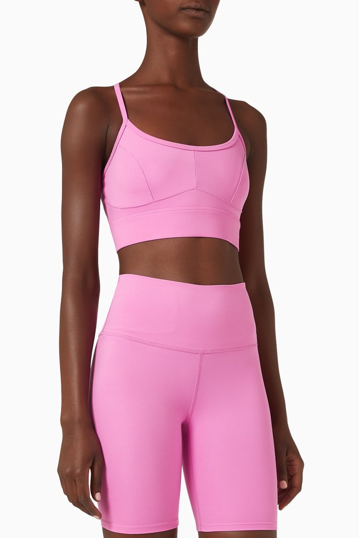 

Let's Move Irena Sports Bra, Pink