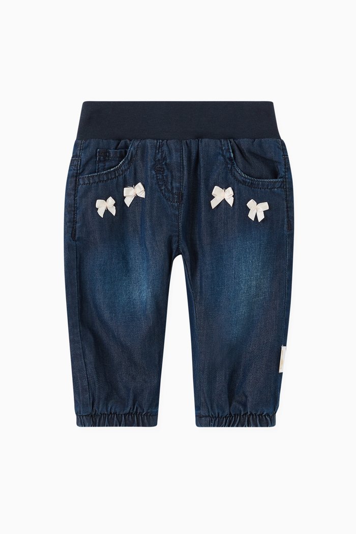 

Giraffe & Bow Jeans in Cotton, Blue