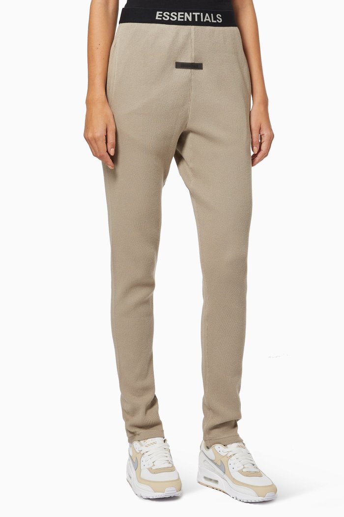

Thermal Pants in Cotton, Neutral
