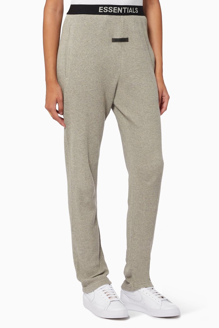 

Thermal Pants in Cotton, Grey