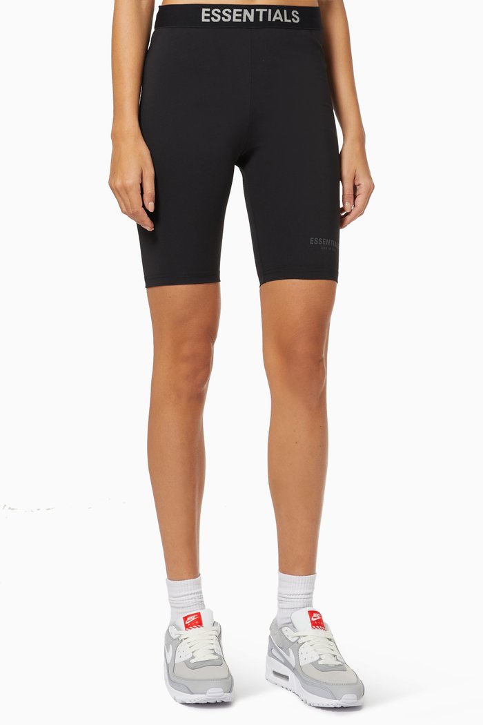 

Athletic Biker Shorts, Black