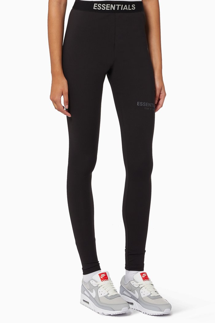 Athletic Leggings, Black