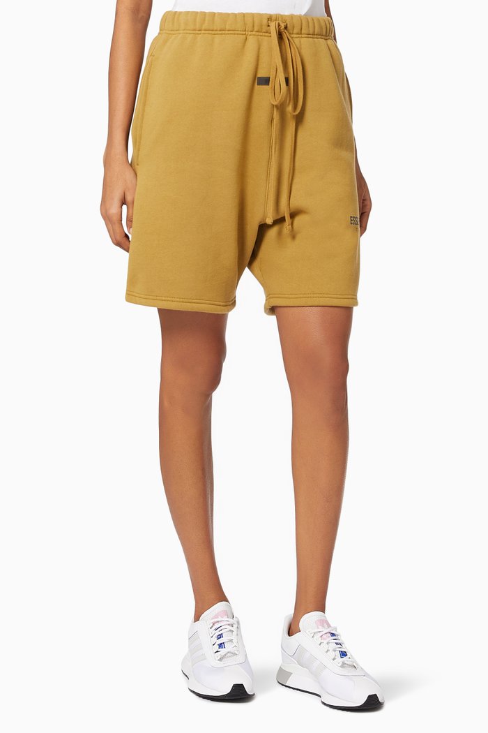 

Sweatshorts in Cotton, Brown