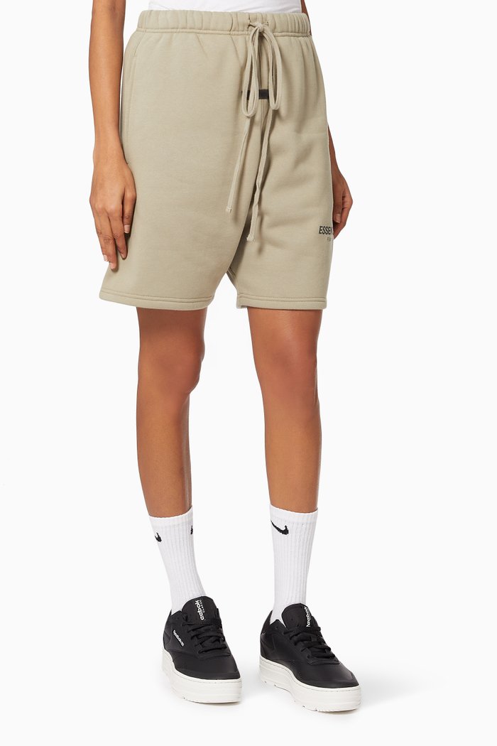 

Sweatshorts in Cotton, Green