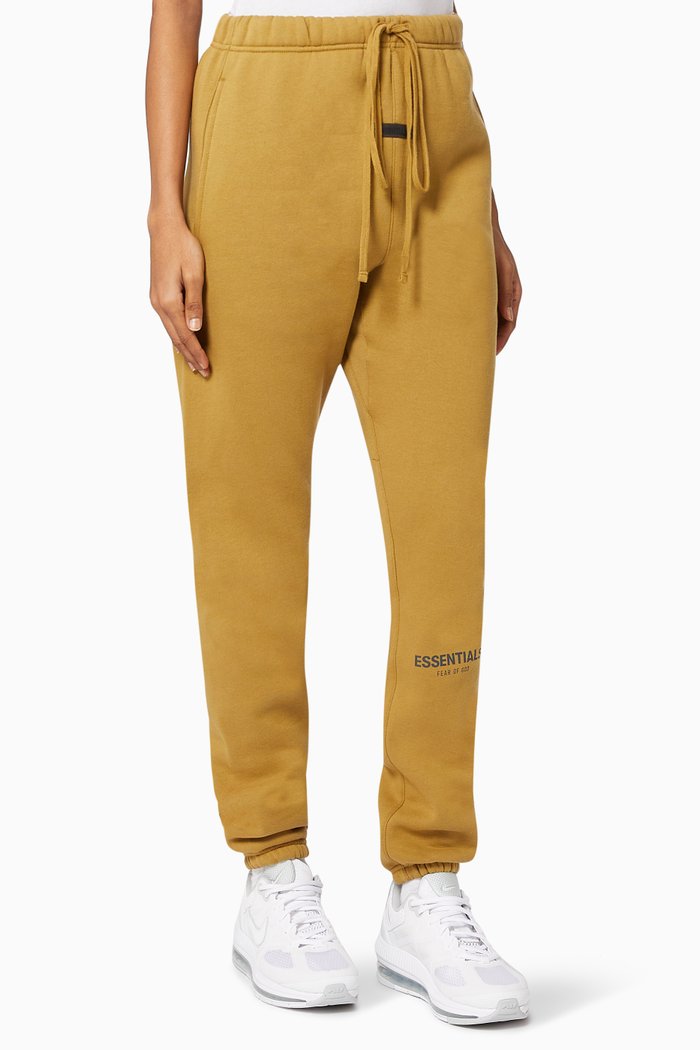 

Sweatpants in Cotton, Brown