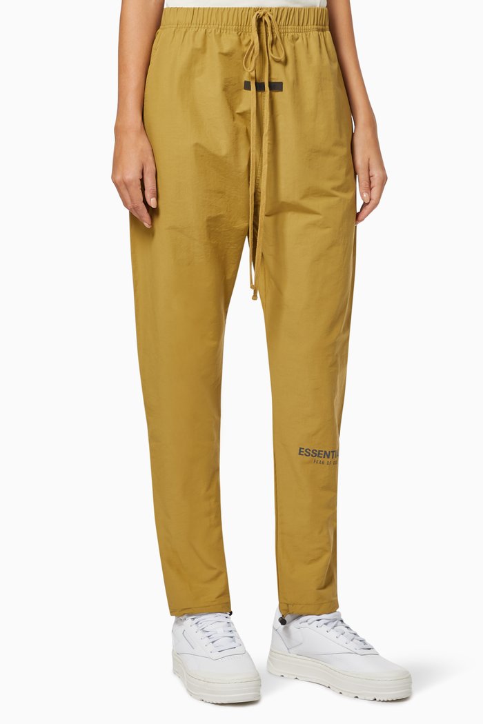 

Track Pants in Cotton, Brown