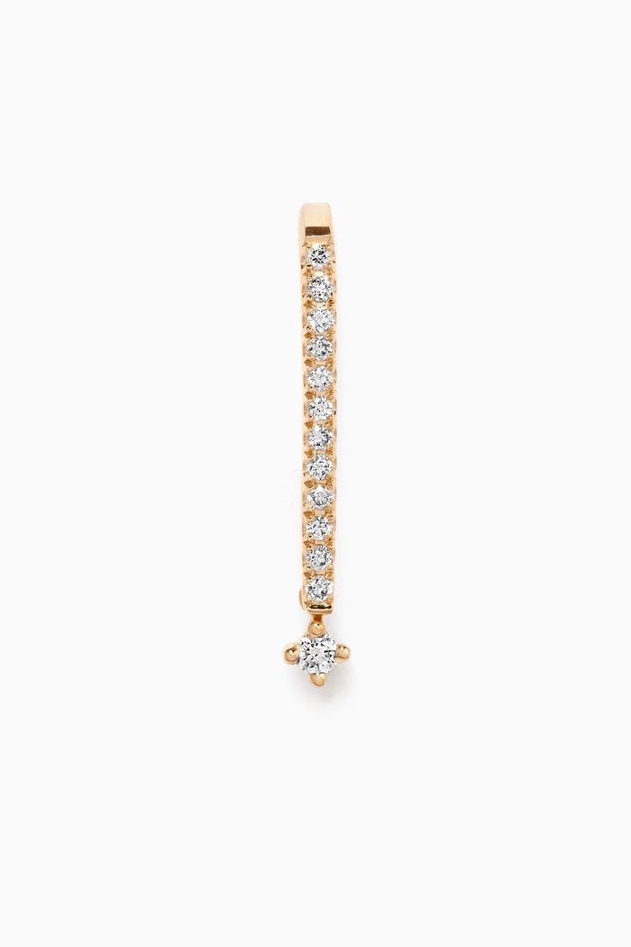 

Diamond Drop Single Earring in 14kt Yellow Gold