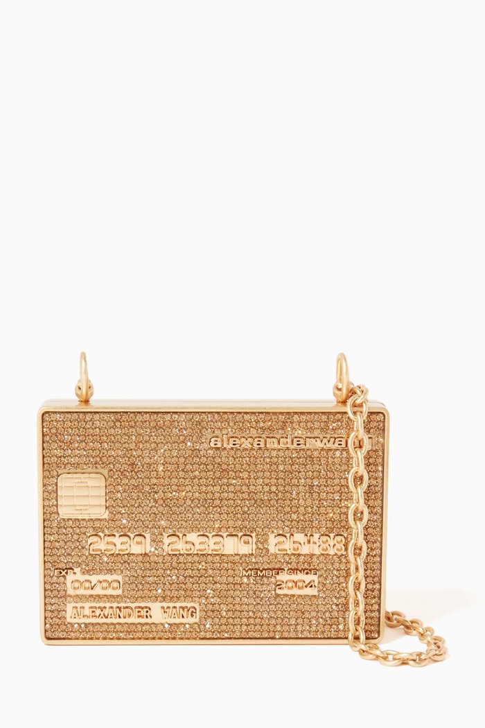 

Wangloc Minaudieré in Stainless Steel, Gold