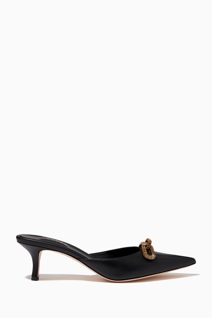 

Catena 50 Mules in Nappa, Black