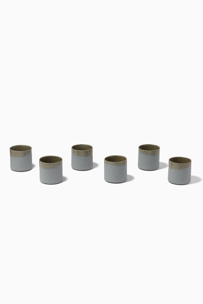 

Willow Coffee Cups Set of 6, 75ml, Multicolour