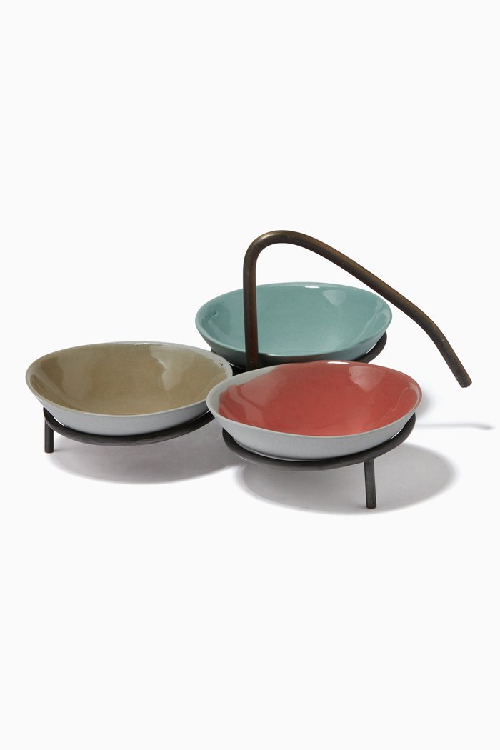 

Together Serving Bowl Set, Multicolour