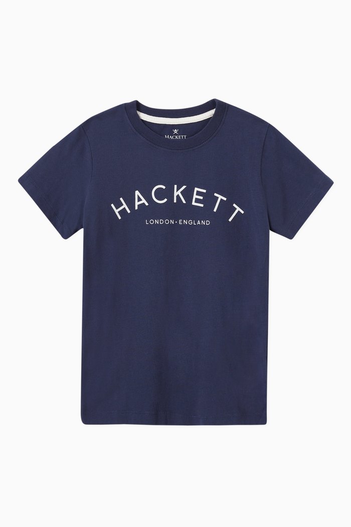 

Logo T-shirt in Jersey, Blue