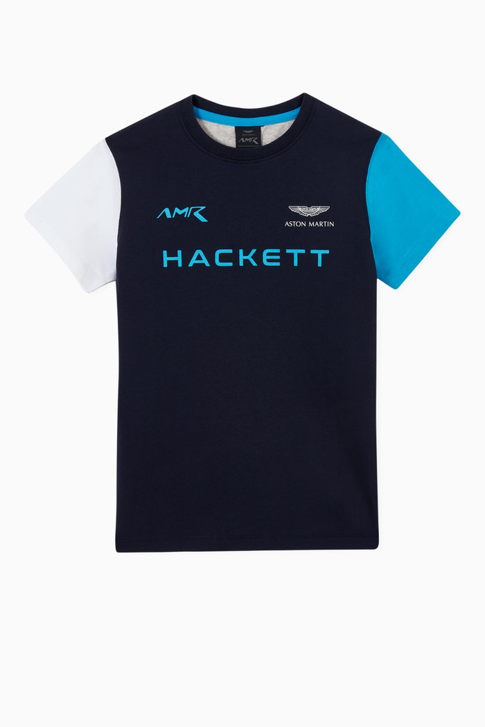 

Colour-block T-shirt in Cotton, Multicolour