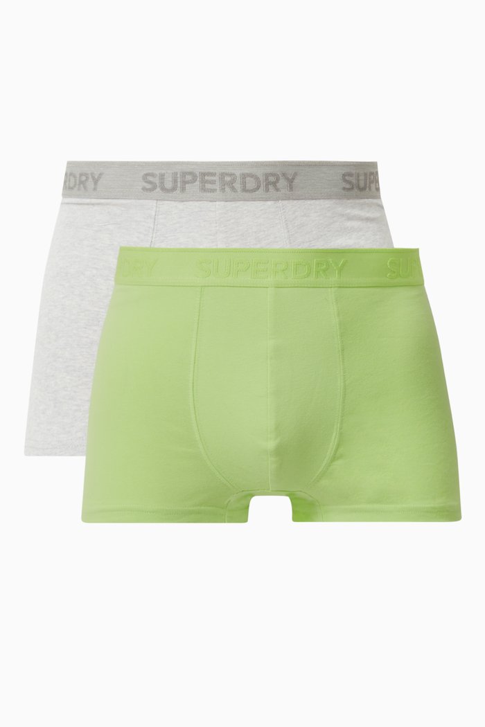 

Classic Trunks in Stretch Organic Cotton, Set of 2, Multicolour