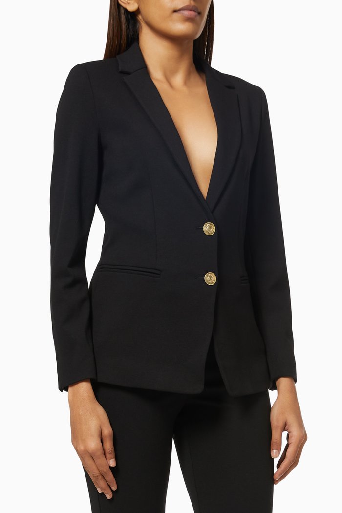 

Whisky Jacket in Jersey, Black