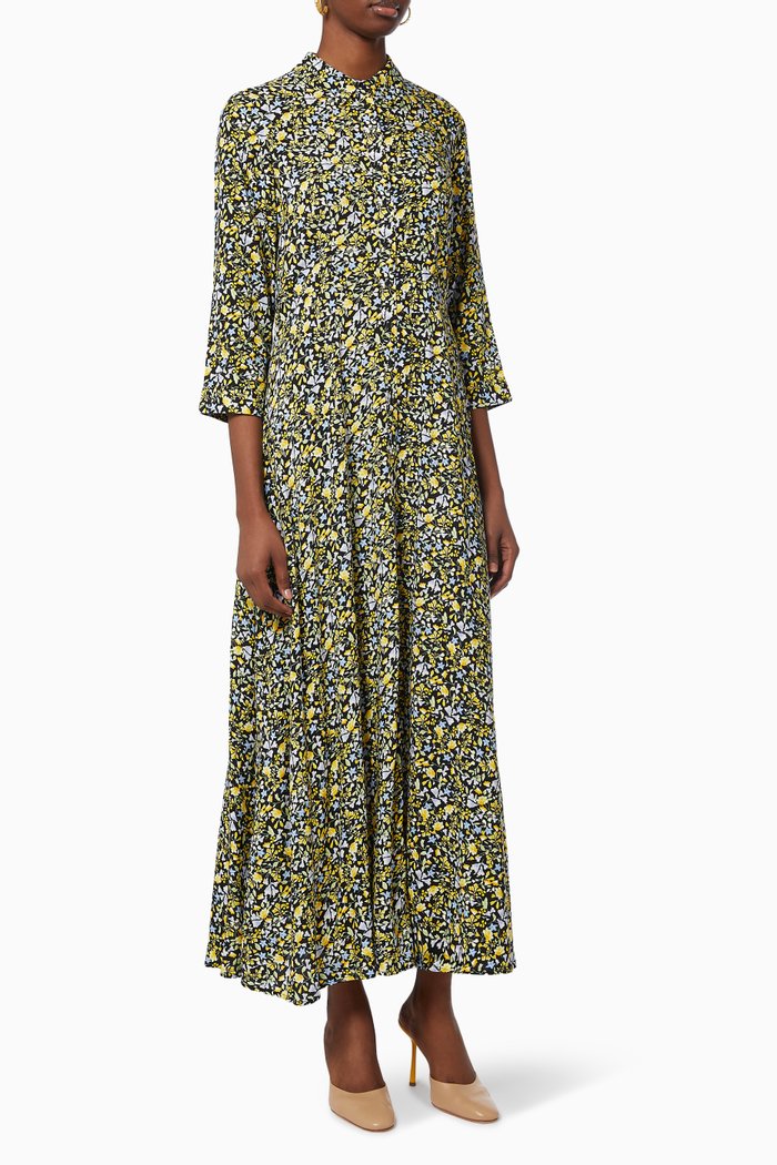 

Yassavanna Maxi Dress in Viscose, Black