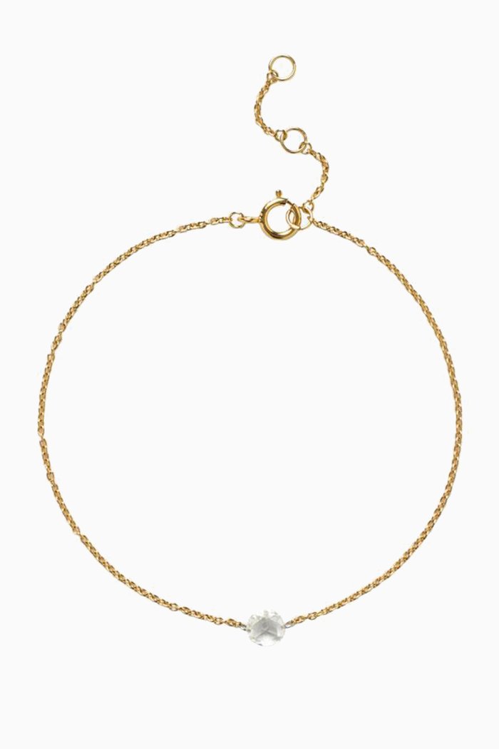

Rose-cut Diamond Bracelet in 18kt Yellow Gold