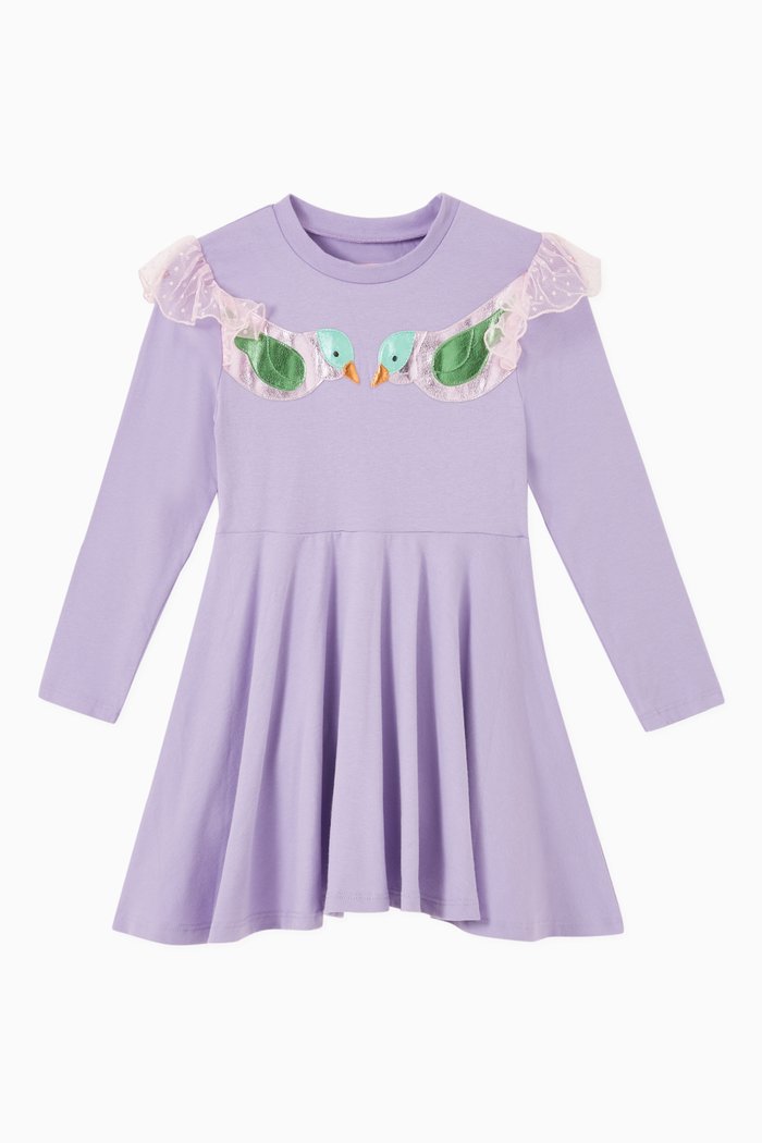 

Dominika Dress in Knit, Purple