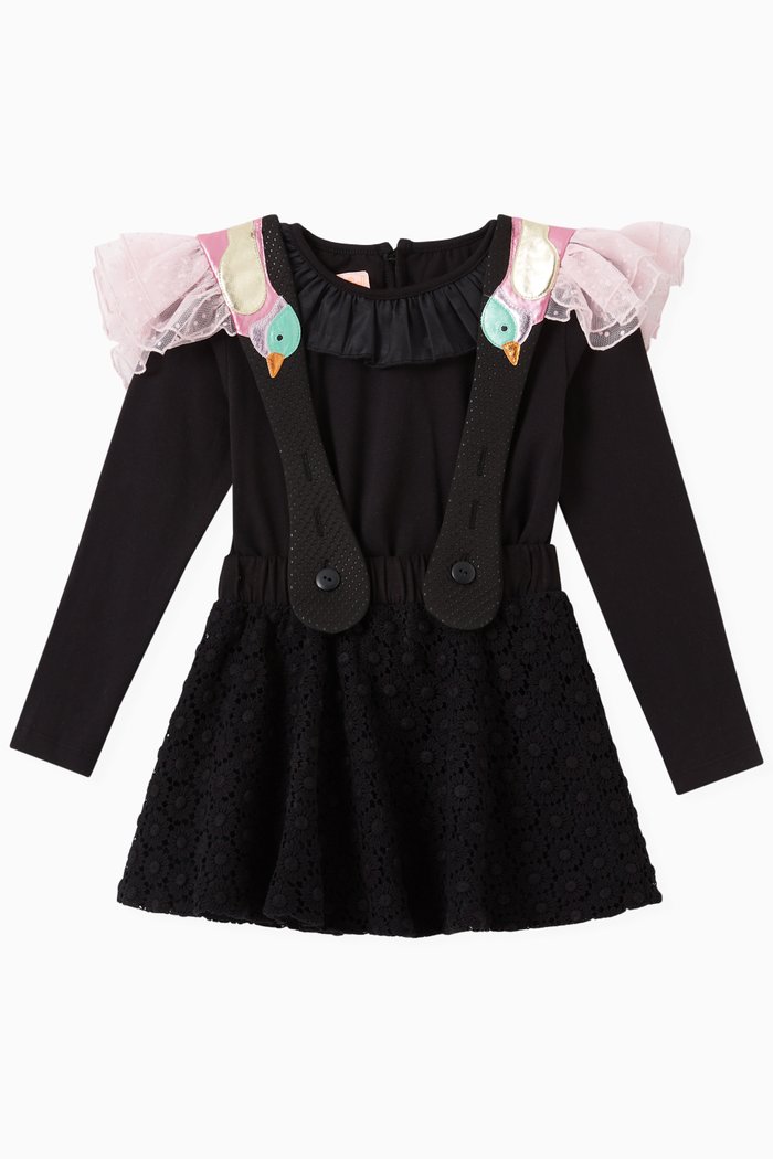 

Turtle Doves Limited Dress in Lace, Black