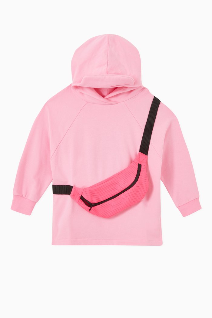 Evelyn Dress in Knit, Pink