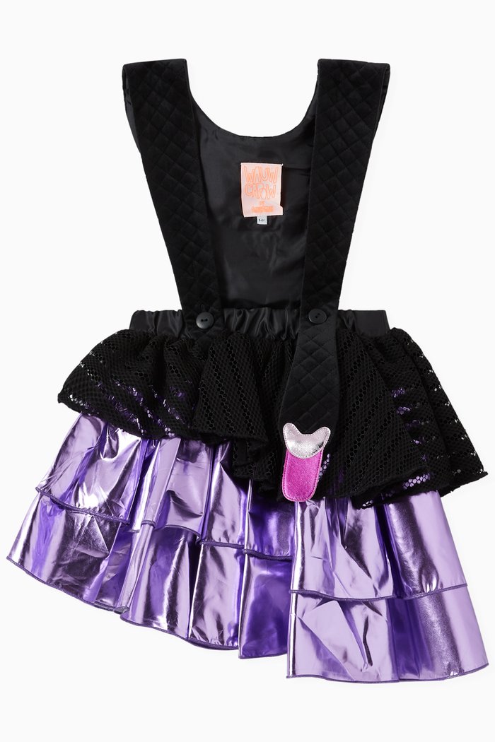Fairytale Dress in Lace & Taffeta, Multicolour
