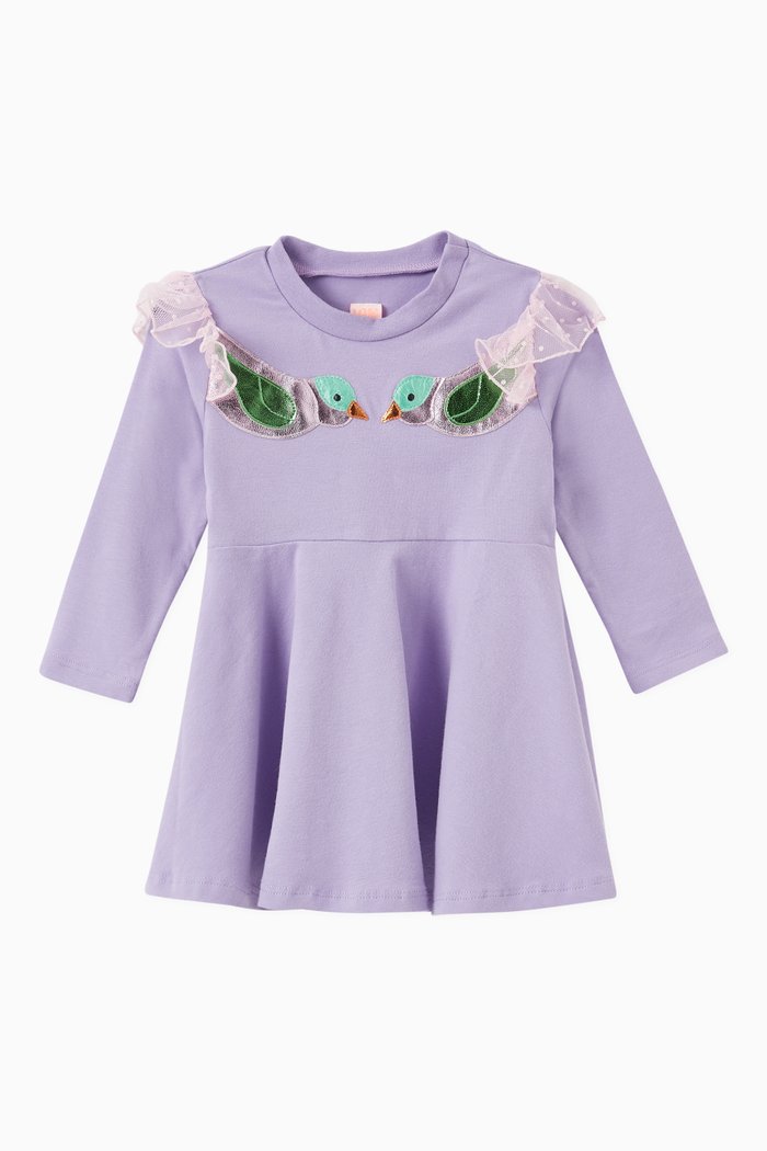 

Dominika Dress in Knit, Purple