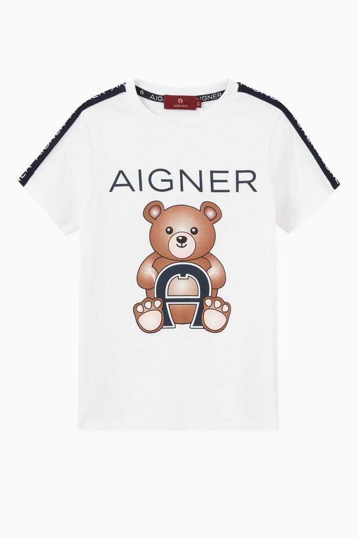 

Bear T-shirt in Jersey, White