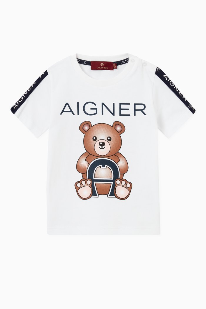 

Bear T-shirt in Jersey, White