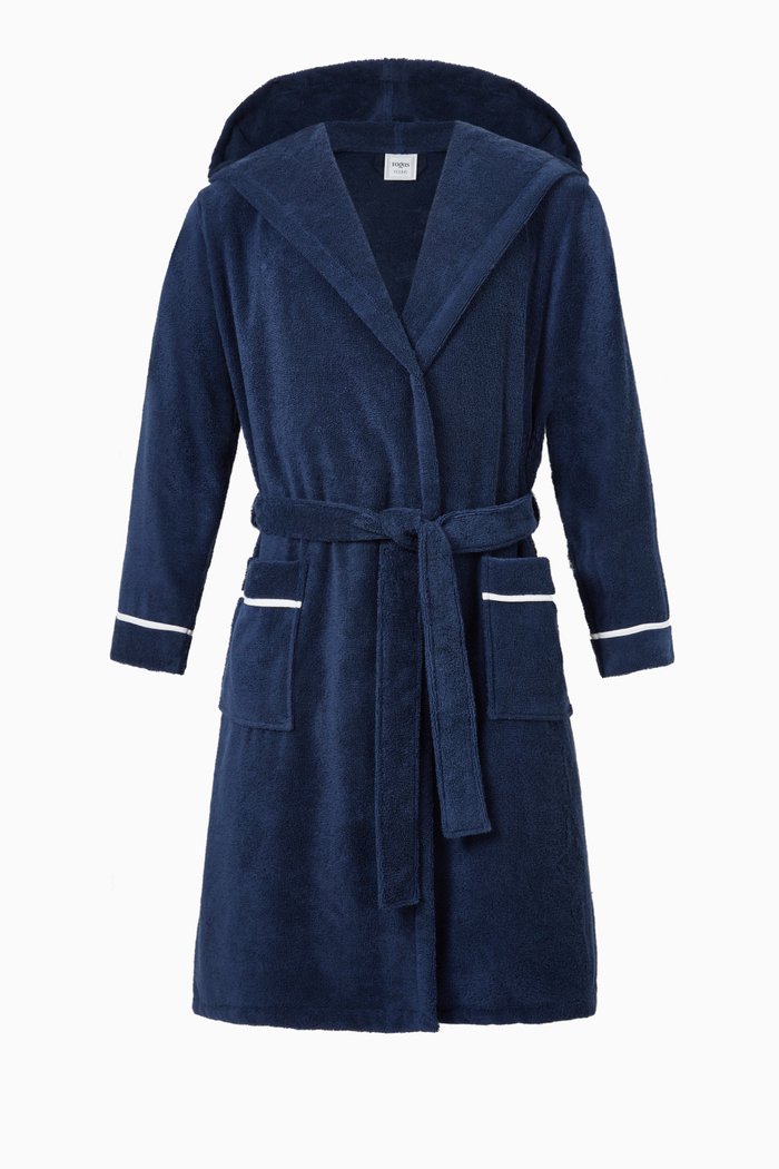 

Cruise Bathrobe in Microcotton, Blue