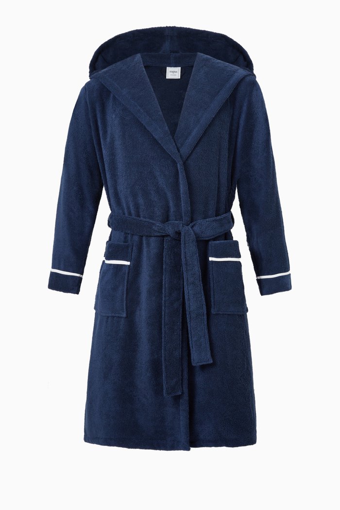 

Cruise Bathrobe in Microcotton, Blue