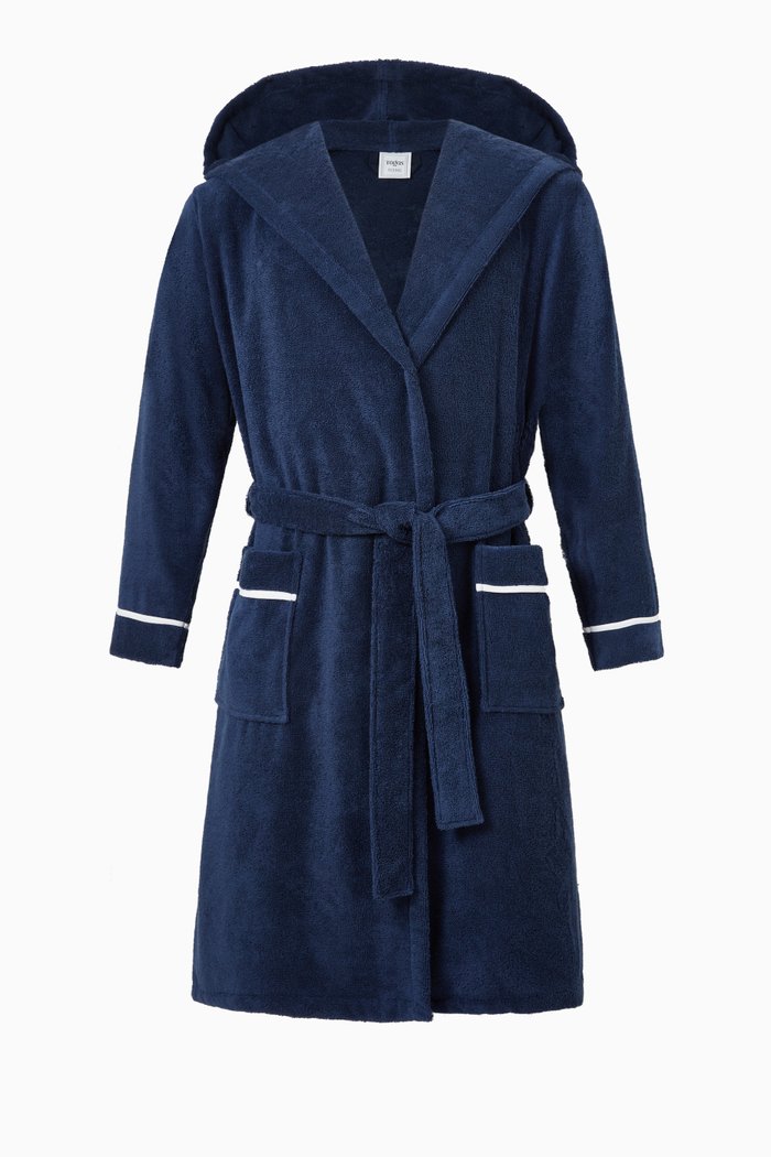 

Cruise Bathrobe in Microcotton, Blue