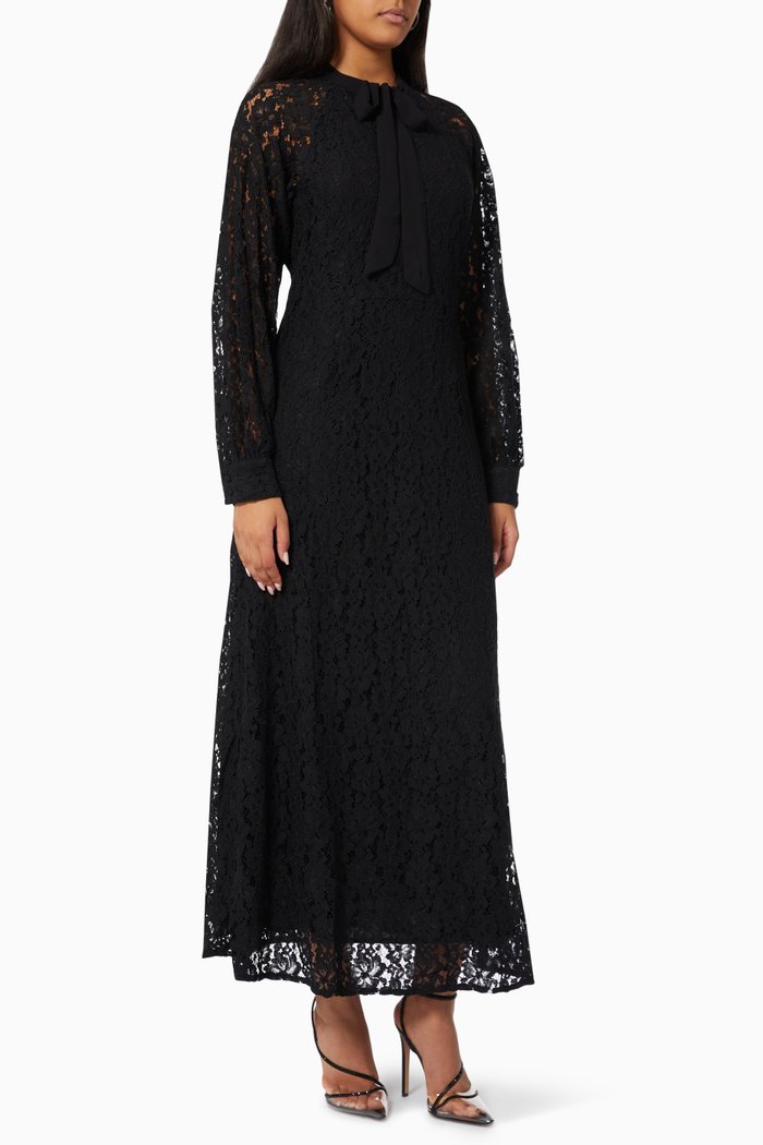 

Aylin Dress in Lace, Black
