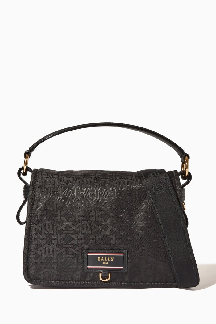 

Ekyra Crossbody in Recycled Nylon, Black