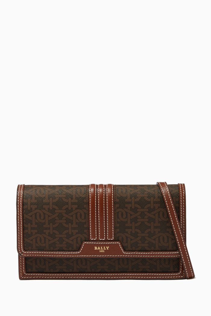 

Dafford Wallet with Monogram, Brown