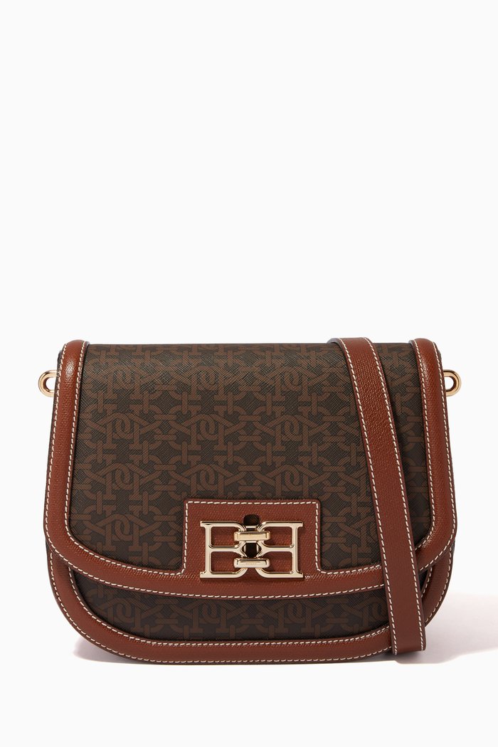 

Beckie Crossbody with Monogram, Brown