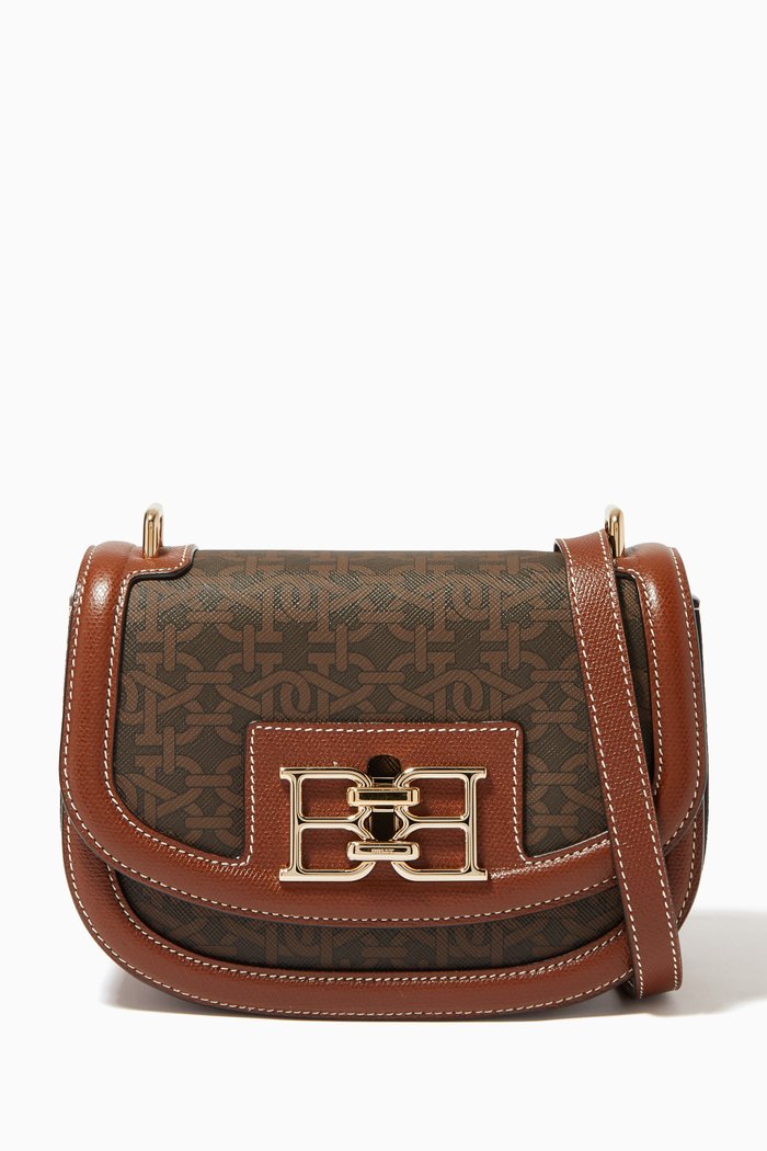 

Baily Minibag with Monogram, Brown